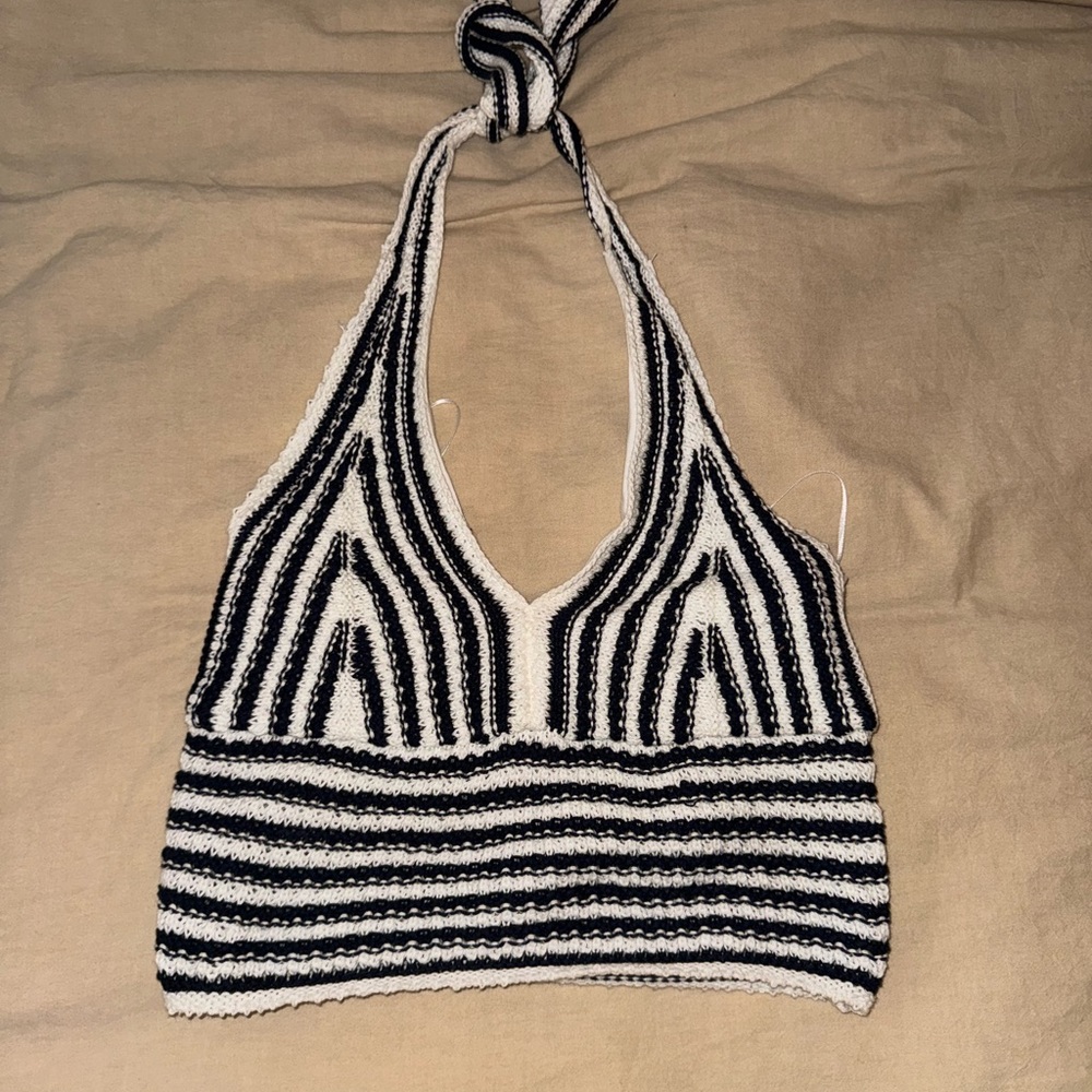 Hollister crochet top